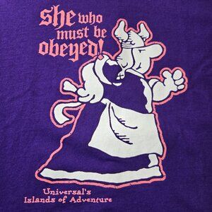 Universal Islands of Adventure Classic Toon Lagoon Tee Hagar the Horrible Helga